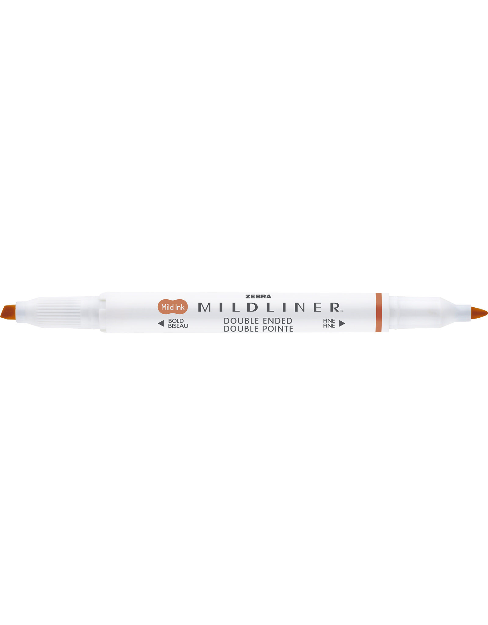 Zebra Mildliner Double Ended Highlighter, Copper