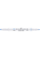 Zebra Mildliner Double Ended Highlighter, Soda Blue