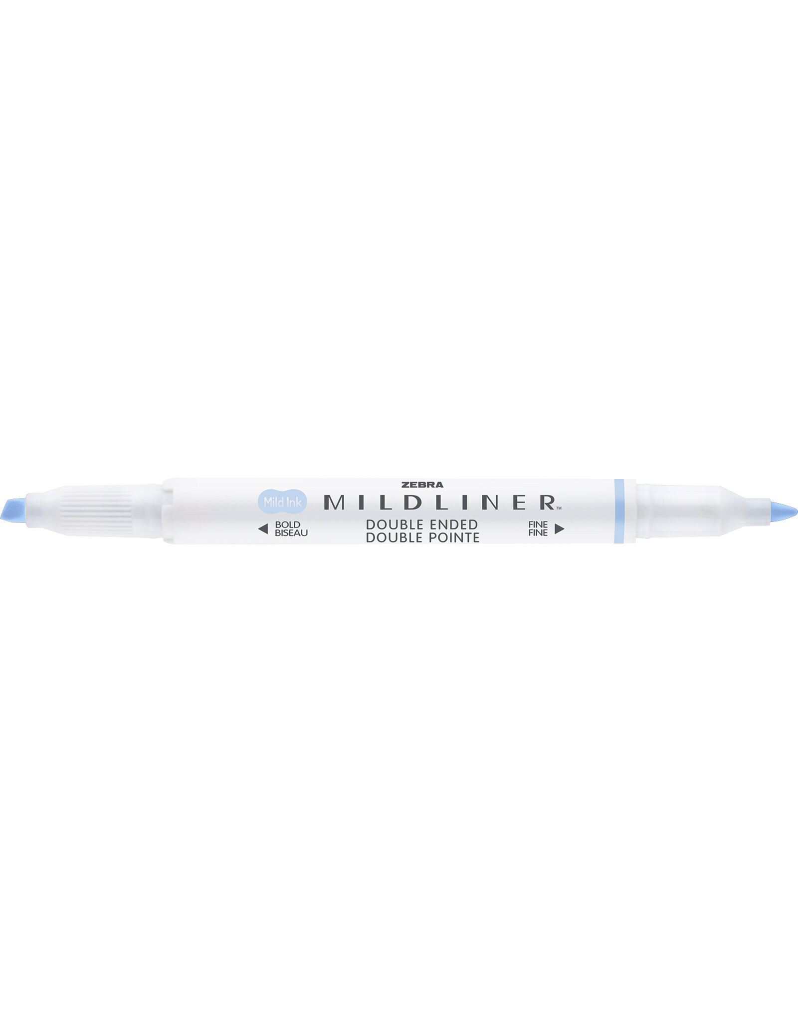 Zebra Mildliner Double Ended Highlighter, Soda Blue
