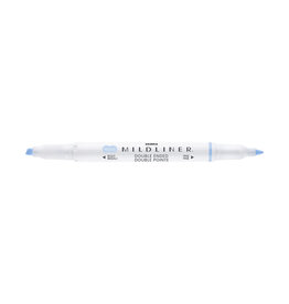 Zebra Mildliner Double Ended Highlighter, Soda Blue