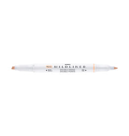 Zebra Mildliner Double Ended Highlighter, Cream
