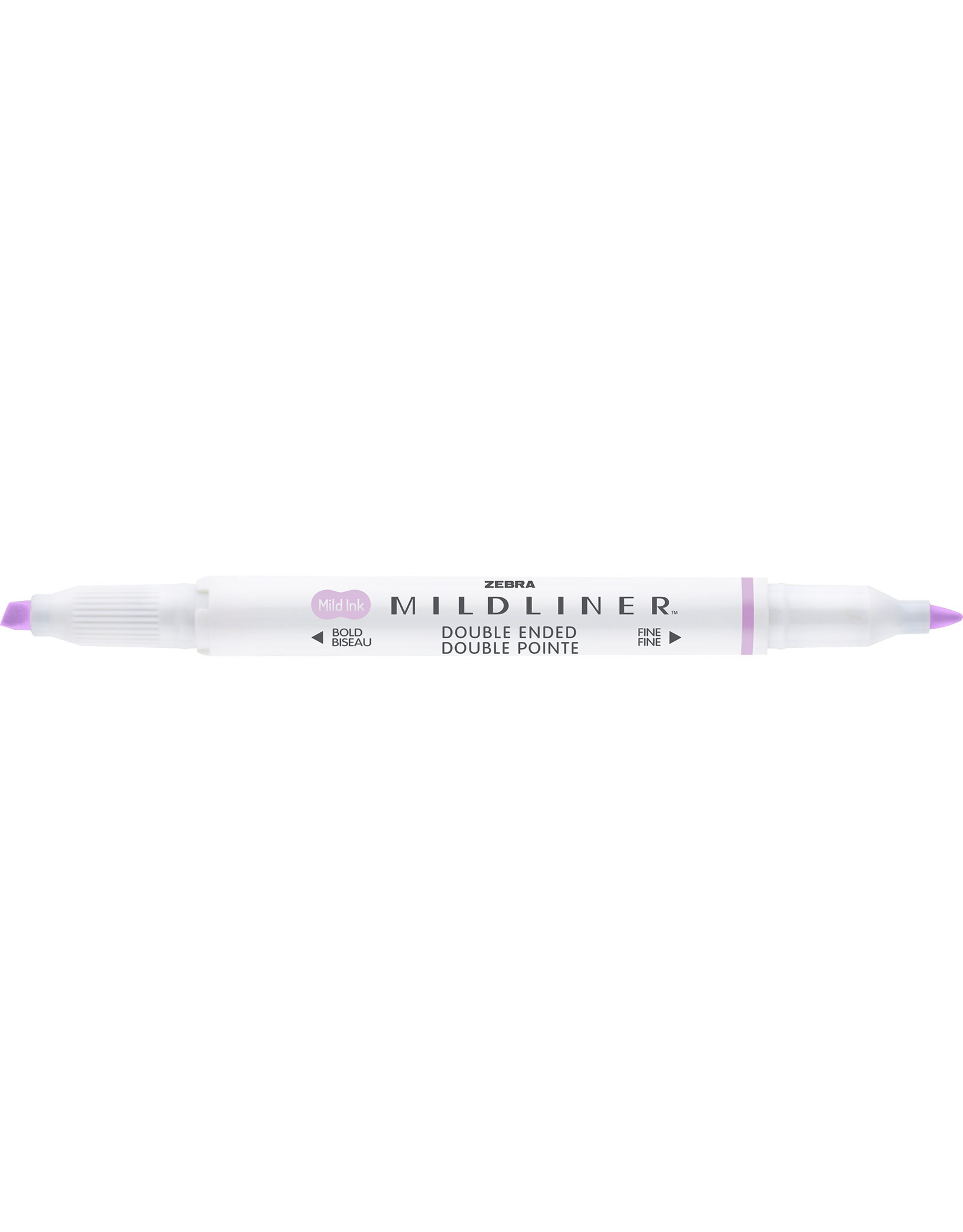 Zebra Mildliner Double Ended Highlighter, Lilac