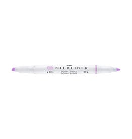 Zebra Mildliner Double Ended Highlighter, Lilac