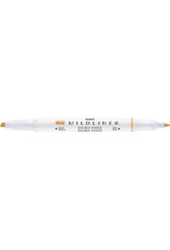 Zebra Mildliner Double Ended Highlighter, Honey Orange