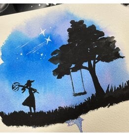 Water Media Silhouettes Saturday December 13 2:00 - 4:00