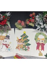 Kawaii Christmas Chibi Cards Saturday November 29 2:00 - 4:00