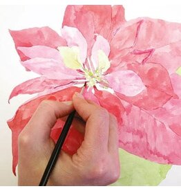 Watercolor: Poinsettia Friday December 19 11:00 - 1:00