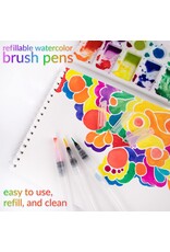 W.A. Portman WA Portman Premium 29-Pc Complete Watercolor Paint Tubes Set for Artists & Beginners