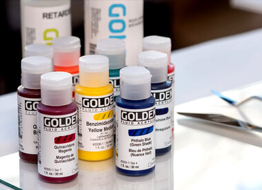 Golden Fluid Acrylics