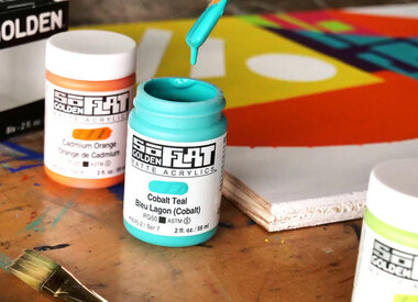 Golden SoFlat Acrylics