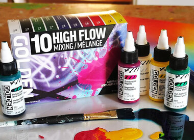 Golden High Flow Acrylics