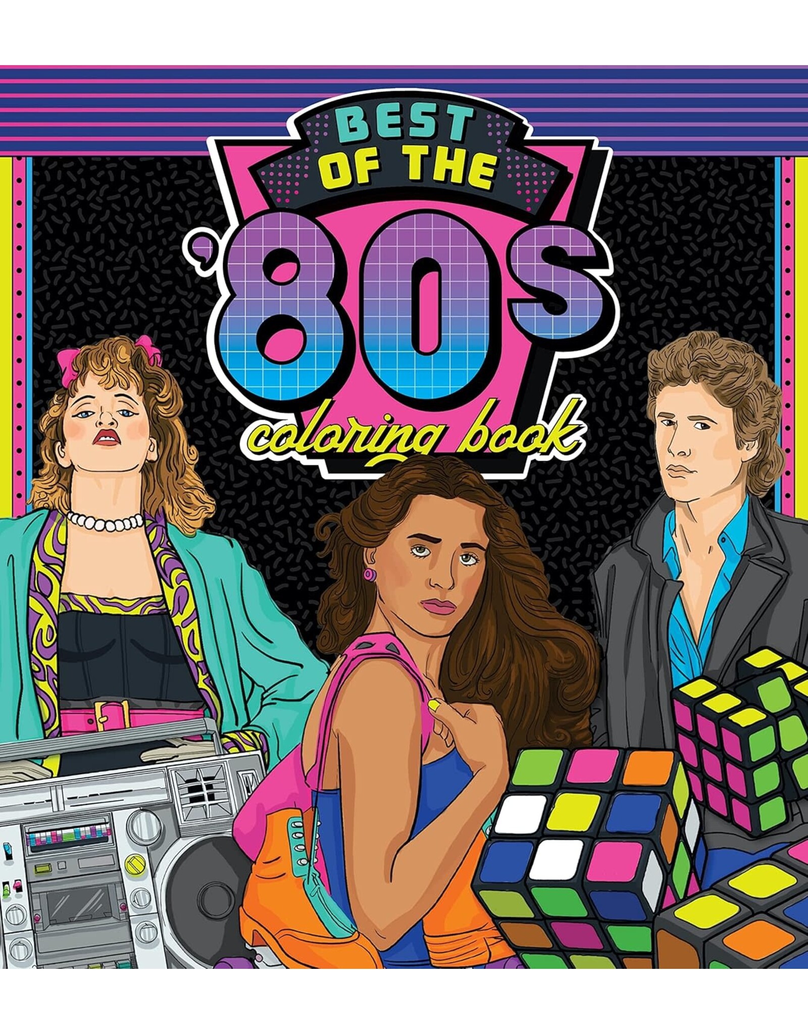 Best of the 80's Coloring Book by Walter Foster Creative Team, Wesley Jones