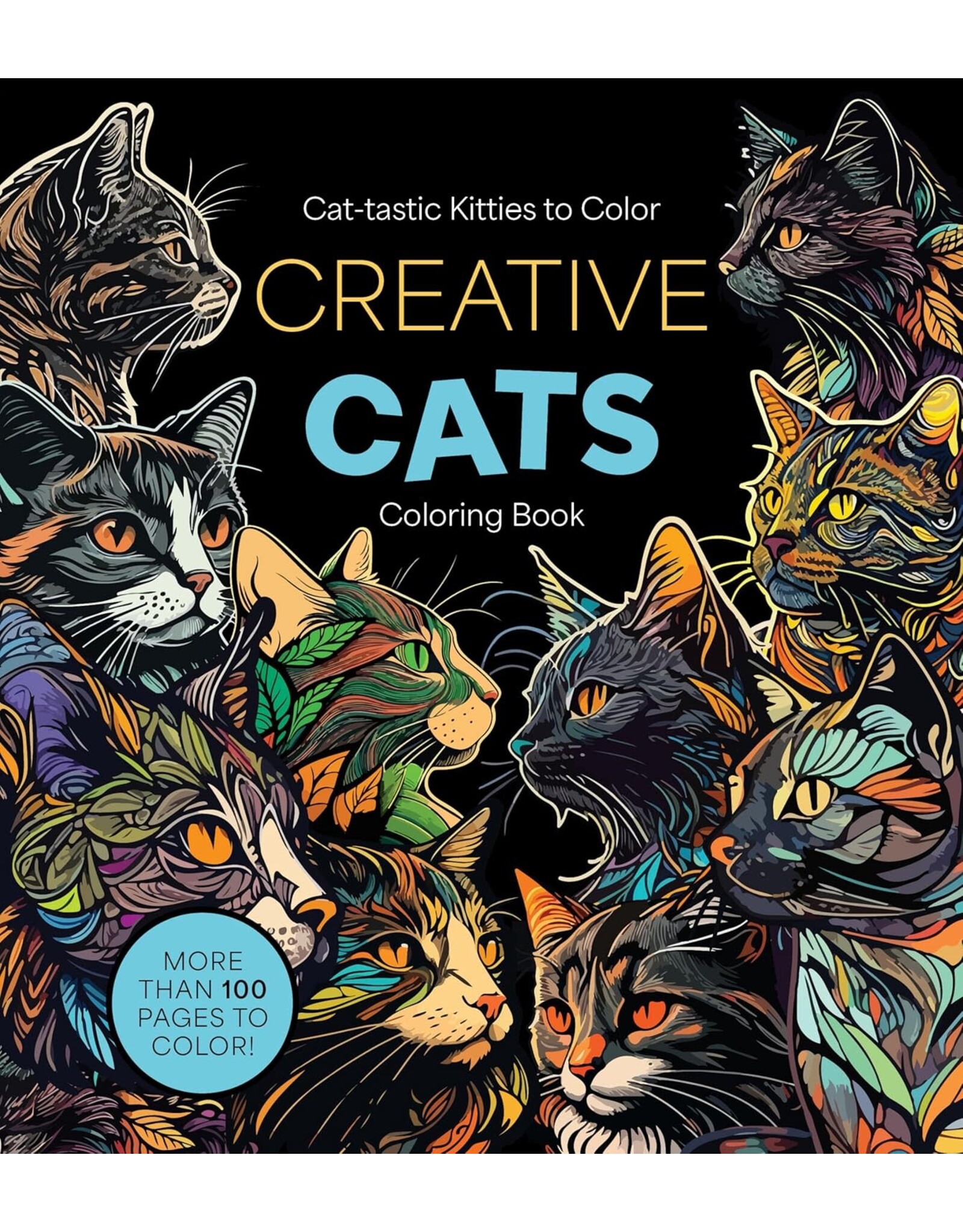 Creative Cats Coloring Book by Chartwell Books