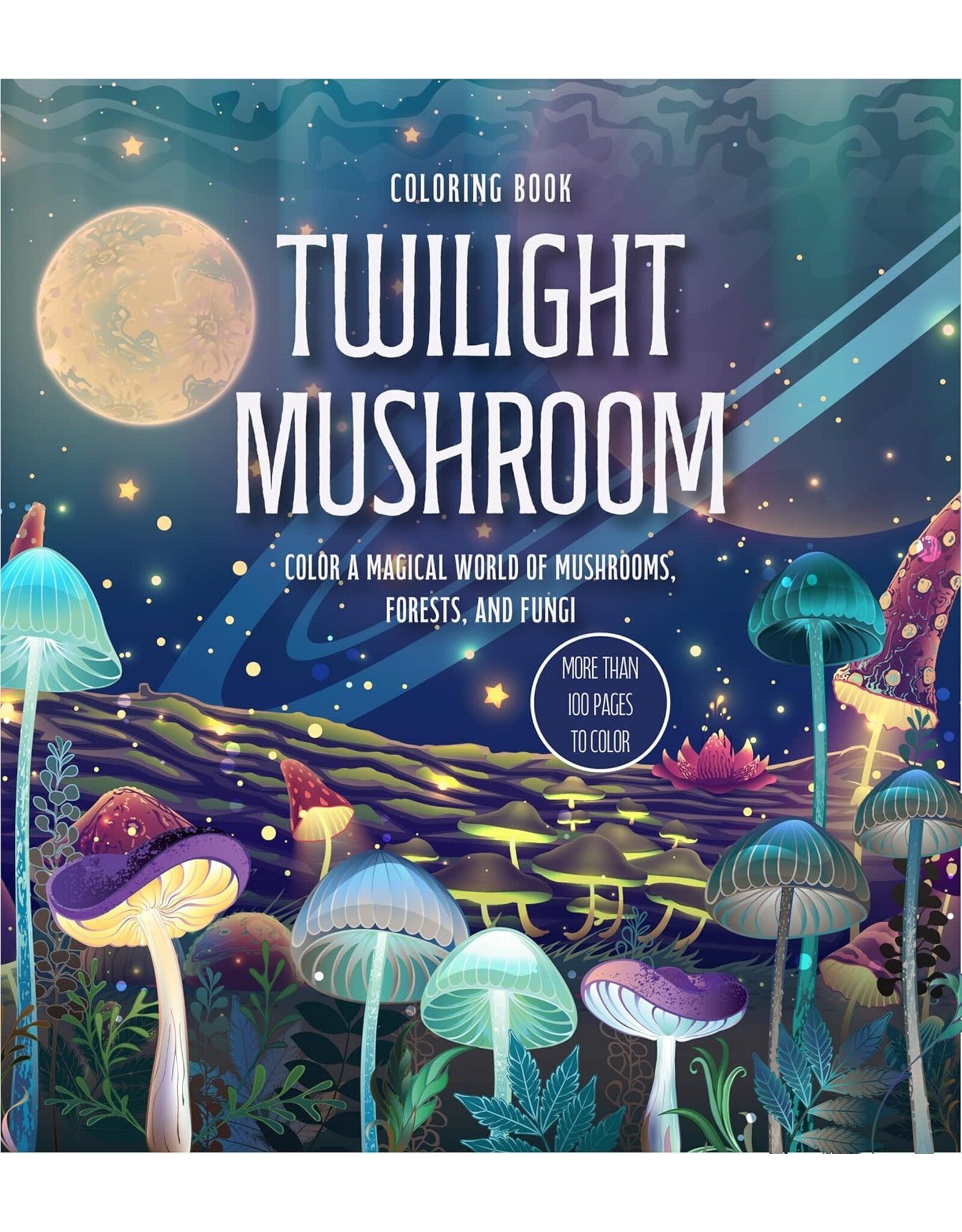Twilight Mushroom Coloring Book by Chartwell Books