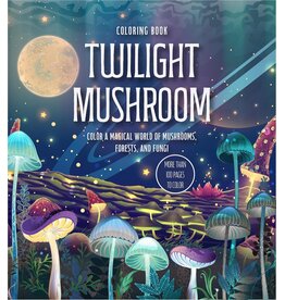 Twilight Mushroom Coloring Book by Chartwell Books