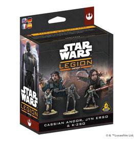 STAR WARS LEGION Star Wars Legion Cassian Andor, Jyn Erso & K-2SO ARRIVES JANUARY