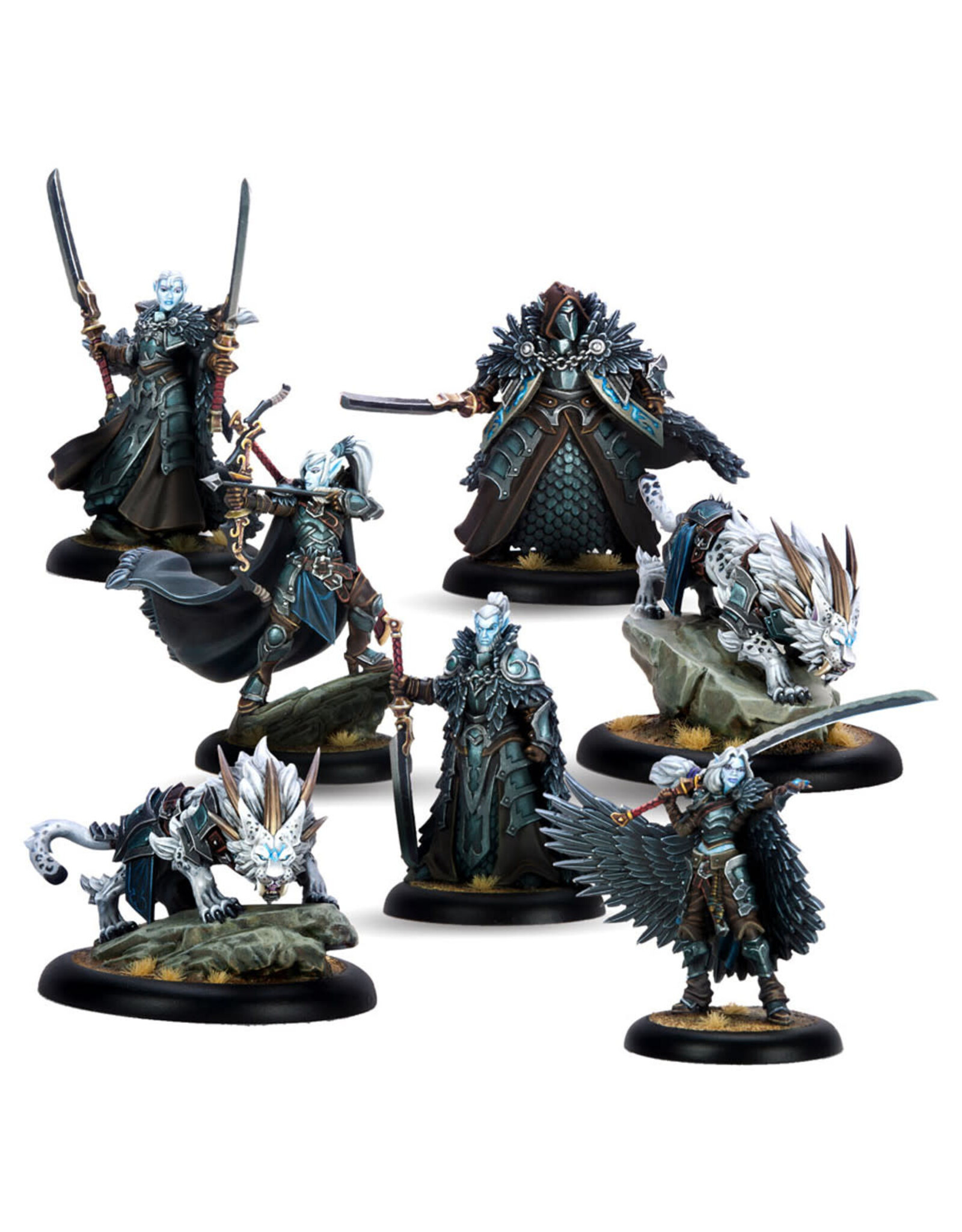 Warmachine Warmachine Dusk Final Hunt Command Cadre PRE ORDER ARRIVES FEB 2026