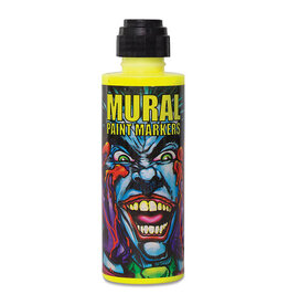 Chroma Chroma Mural Paint Marker, Techno Yellow (Neon), 4oz