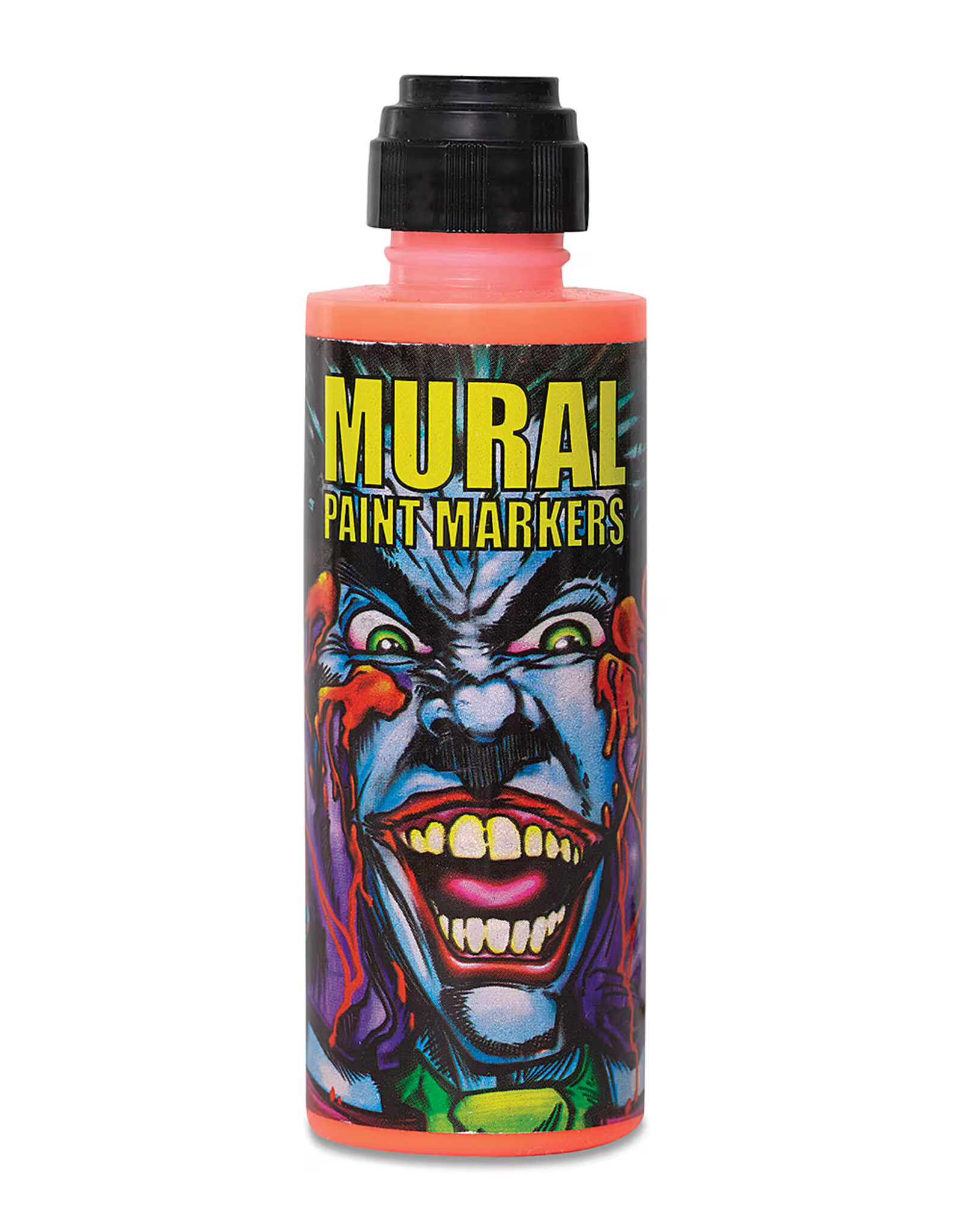 Chroma Chroma Mural Paint Marker, Toxic Orange (Neon), 4oz
