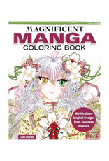 Magnificent Manga Coloring Book by Sara Stedner