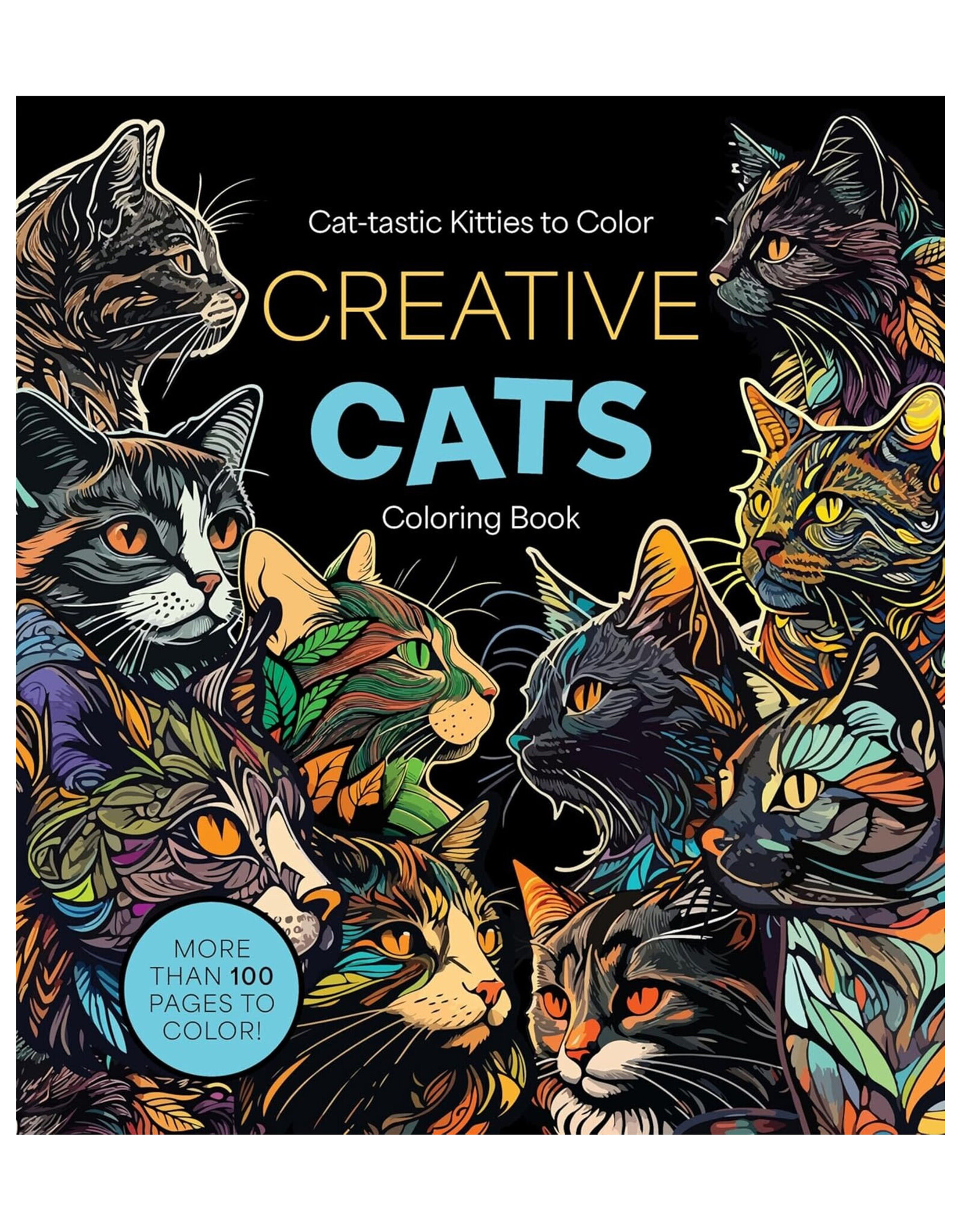 Creative Cats Coloring Book by Chartwell Books