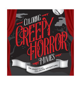 Coloring Creepy Horror Movies by Walter Foster Creative Team