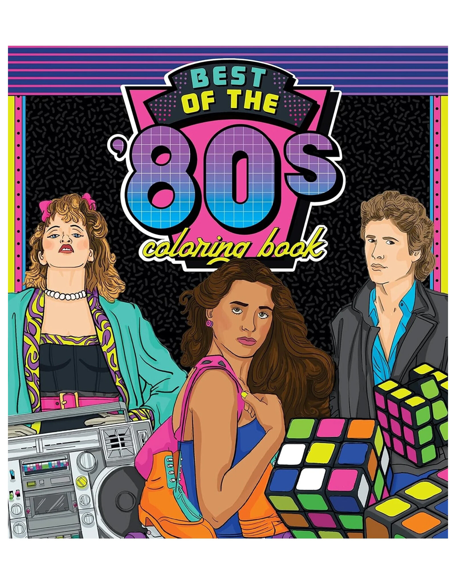 Best of the 80's Coloring Book by Walter Foster Creative Team, Wesley Jones