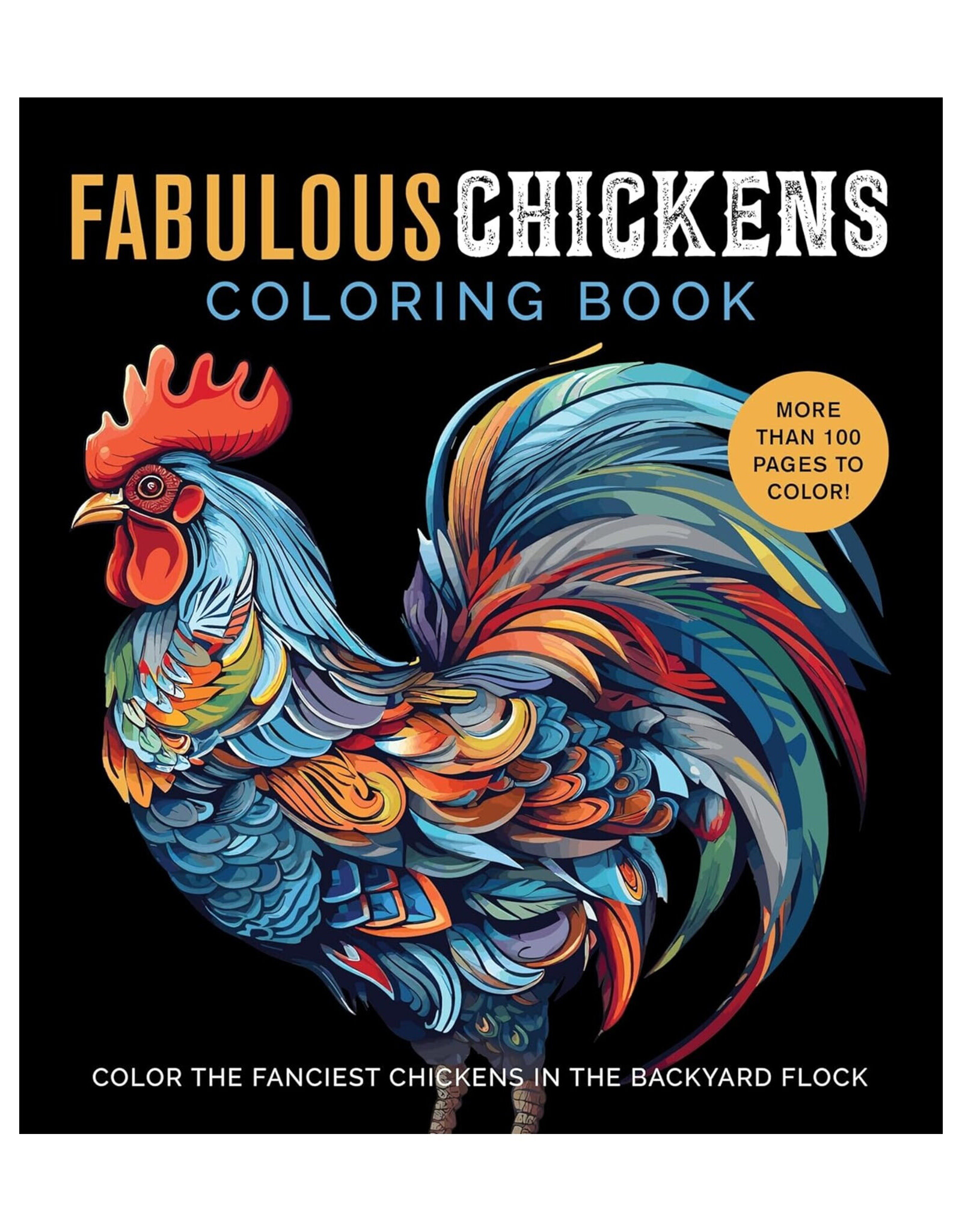 Fabulous Chickens Coloring Book by Chartwell Books