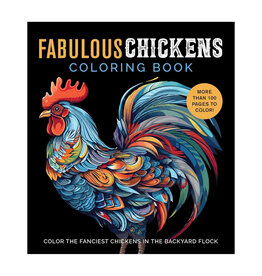 Fabulous Chickens Coloring Book by Chartwell Books