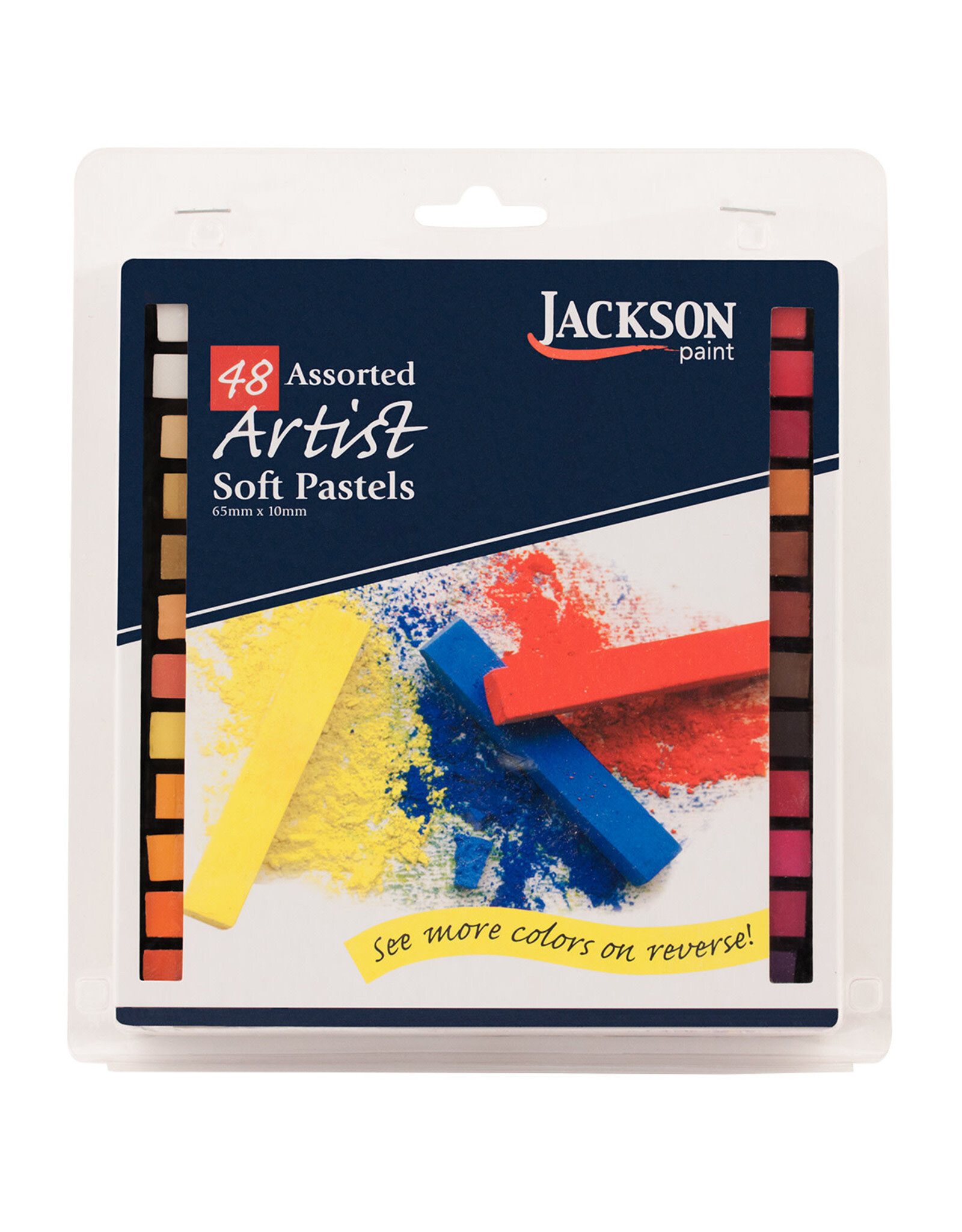 Jack Richeson Jack Richeson Soft Square Pastels, Set of 48