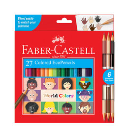 FABER-CASTELL Faber-Castell Grip Triangular EcoPencils, Set of 27