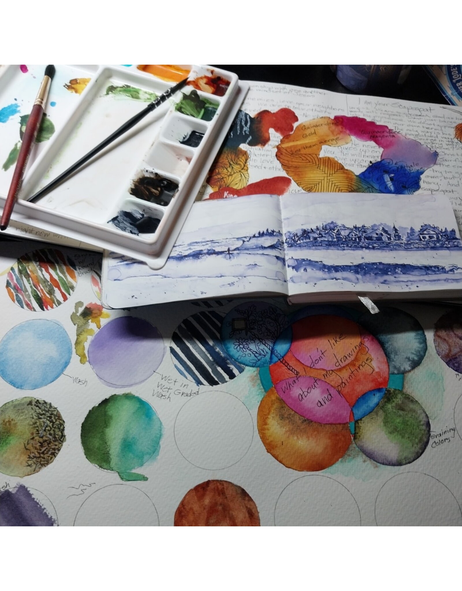 Watercolor & Color Theory Friday January 23 11:00 - 1:00