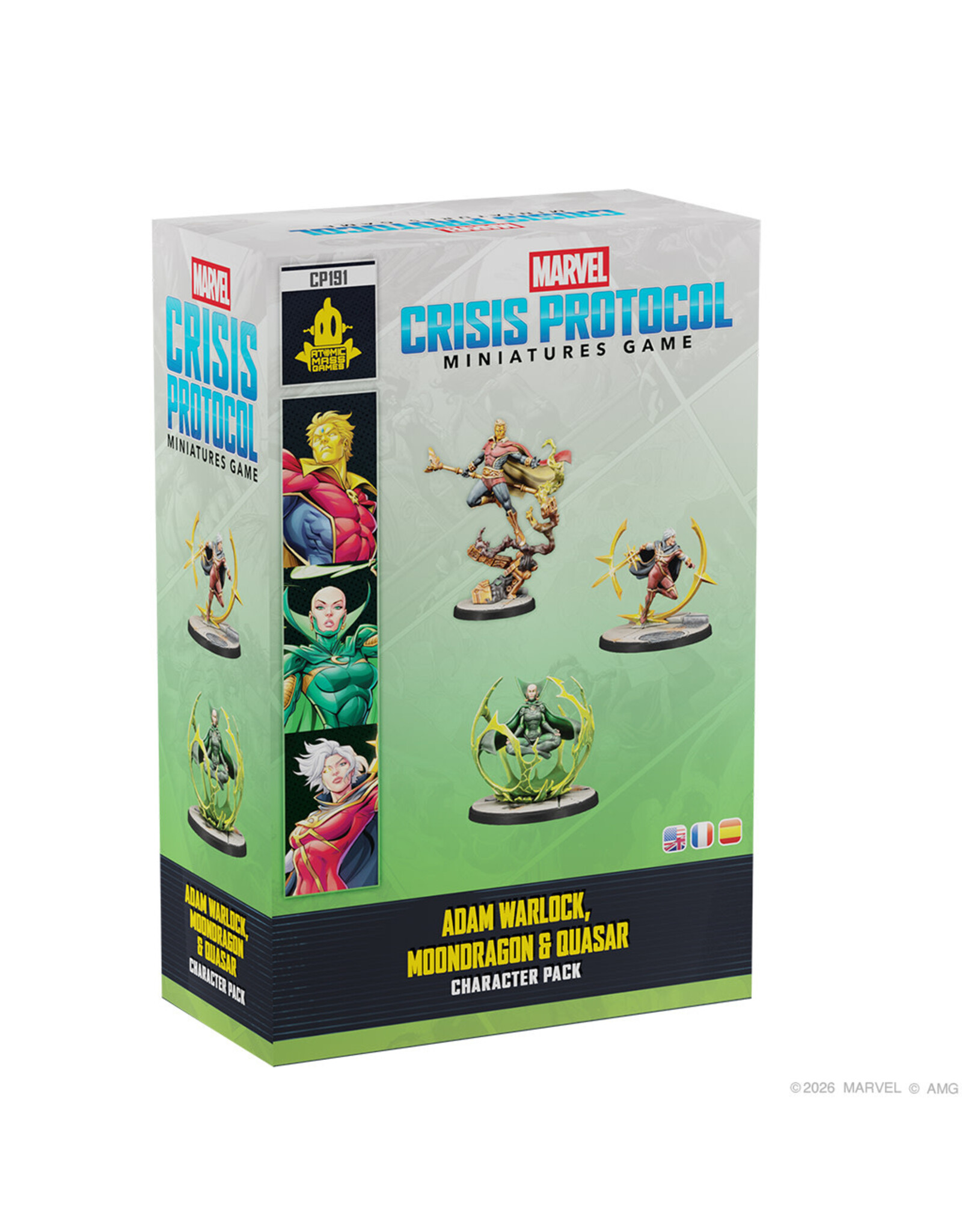 Marvel Crisis Protocol Marvel Crisis Protocol Adam Warlock, Moondragon & Quasar