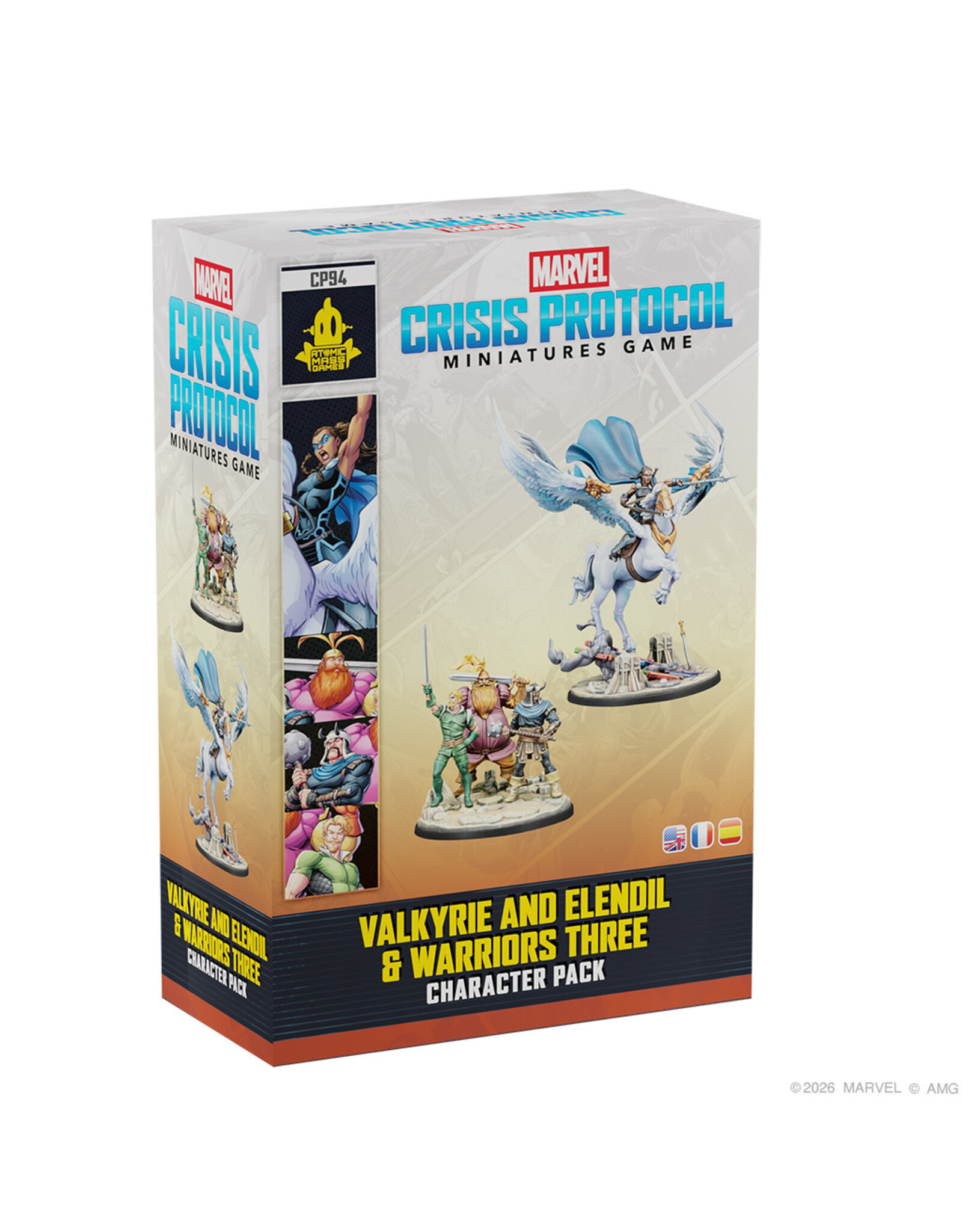 Marvel Crisis Protocol Marvel Crisis Protocol Valkyrie on Elendil & Warriors Three