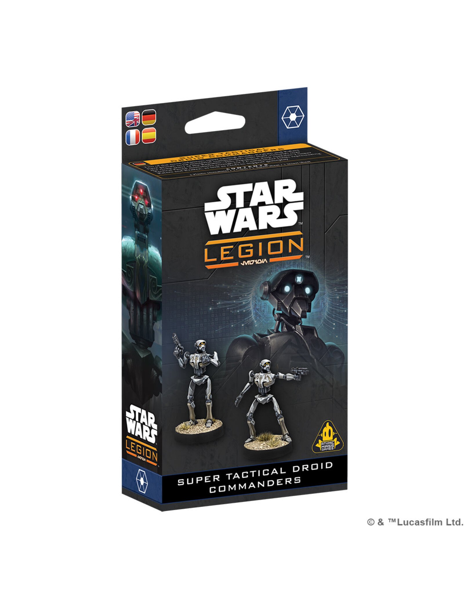 STAR WARS LEGION Star Wars Legion Super Tactical Droid Commanders