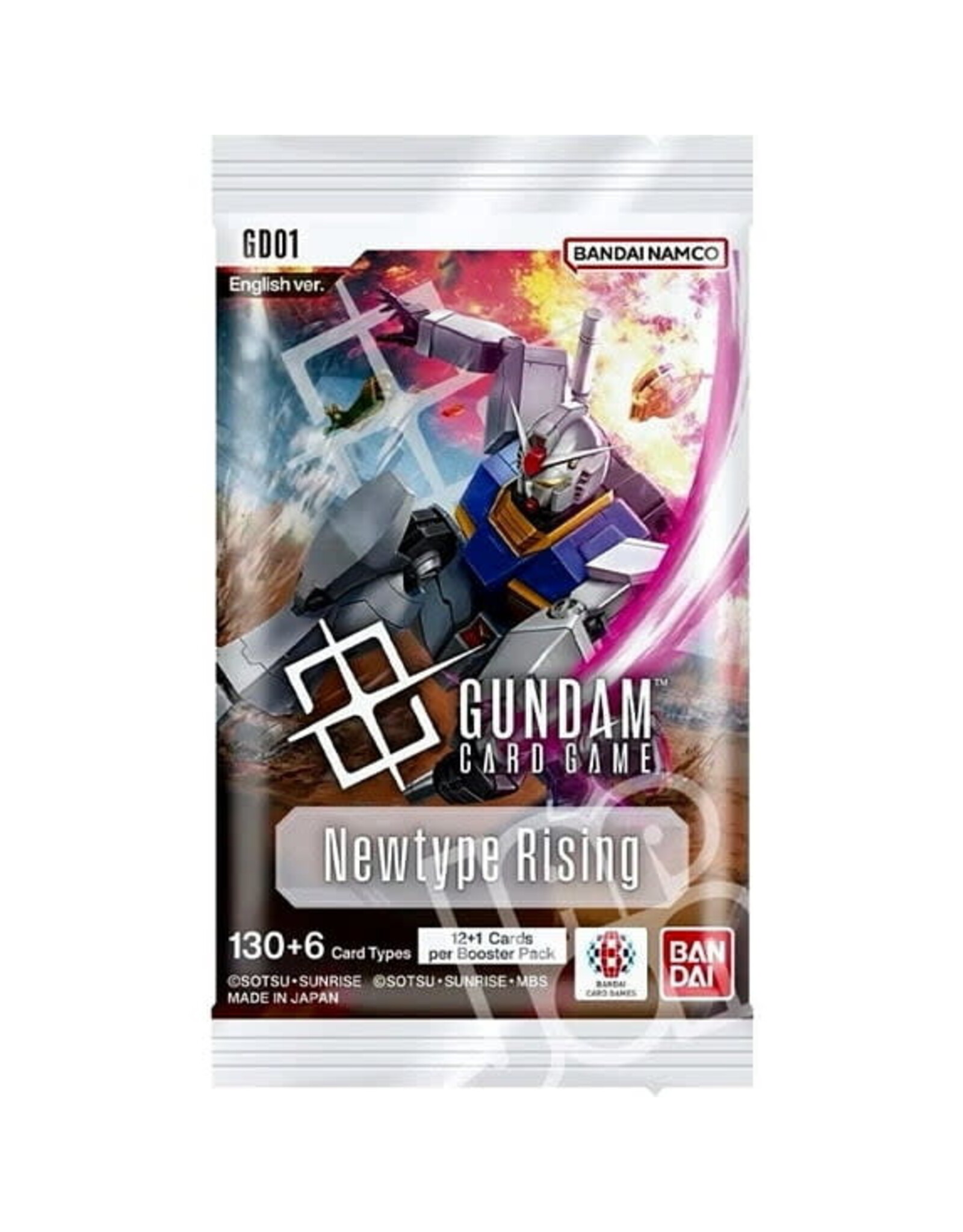 Bandai Gundam TCG Newtype Rising Booster Pack