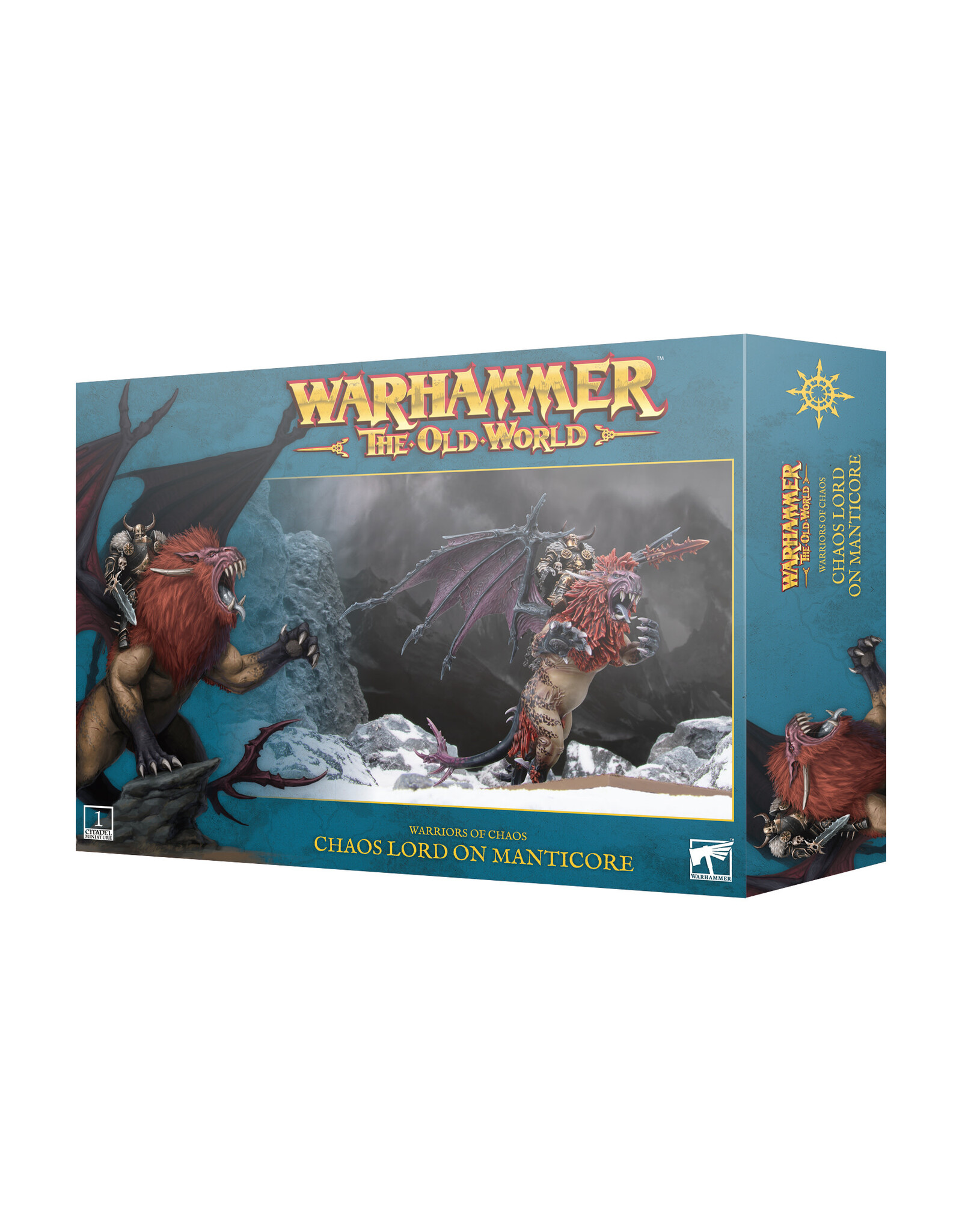 Games Workshop Warriors of Chaos Lord on Manticore