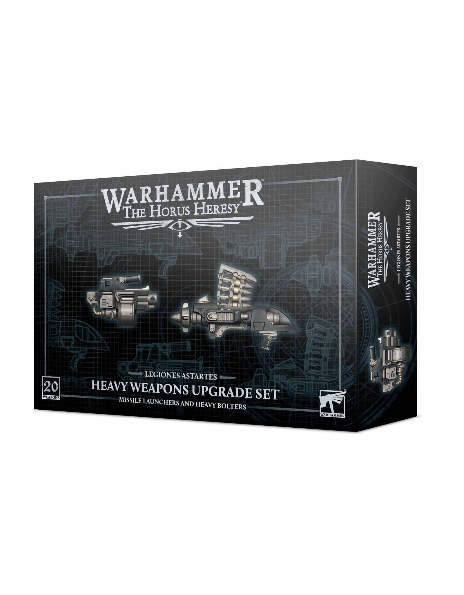 Games Workshop Legiones Astartes Heavy Weapons Upgrade Set Missile Launchers and Heavy Bolters