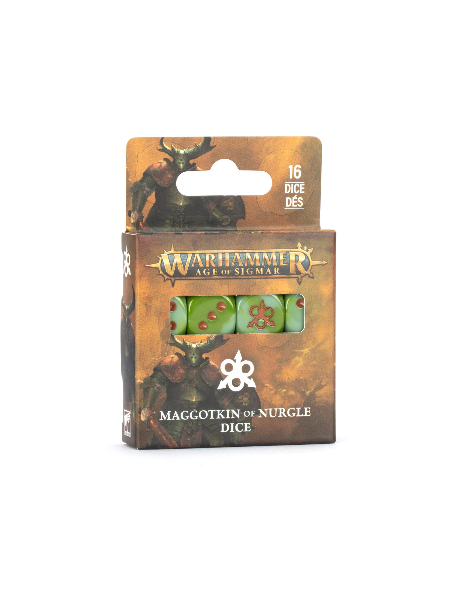 Games Workshop Maggotkin Of Nurgle Dice