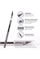 W.A. Portman WA Portman 24x36" Self Healing Cutting Mat with Precision Craft Knife, Hobby Knife Blades & 36" Cork Backed Metal Ruler