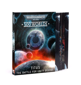 Games Workshop 500 Worlds: Titus The Battle For Unity Begins PRE ORDER ARRIVES 1.24.2026
