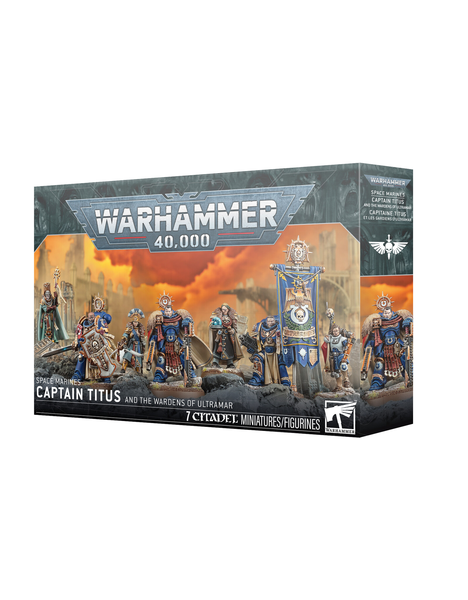 Games Workshop Ultramarines Captain Titus & The Wardens Of Ultramar PRE ORDER ARRIVES 1.24.2026