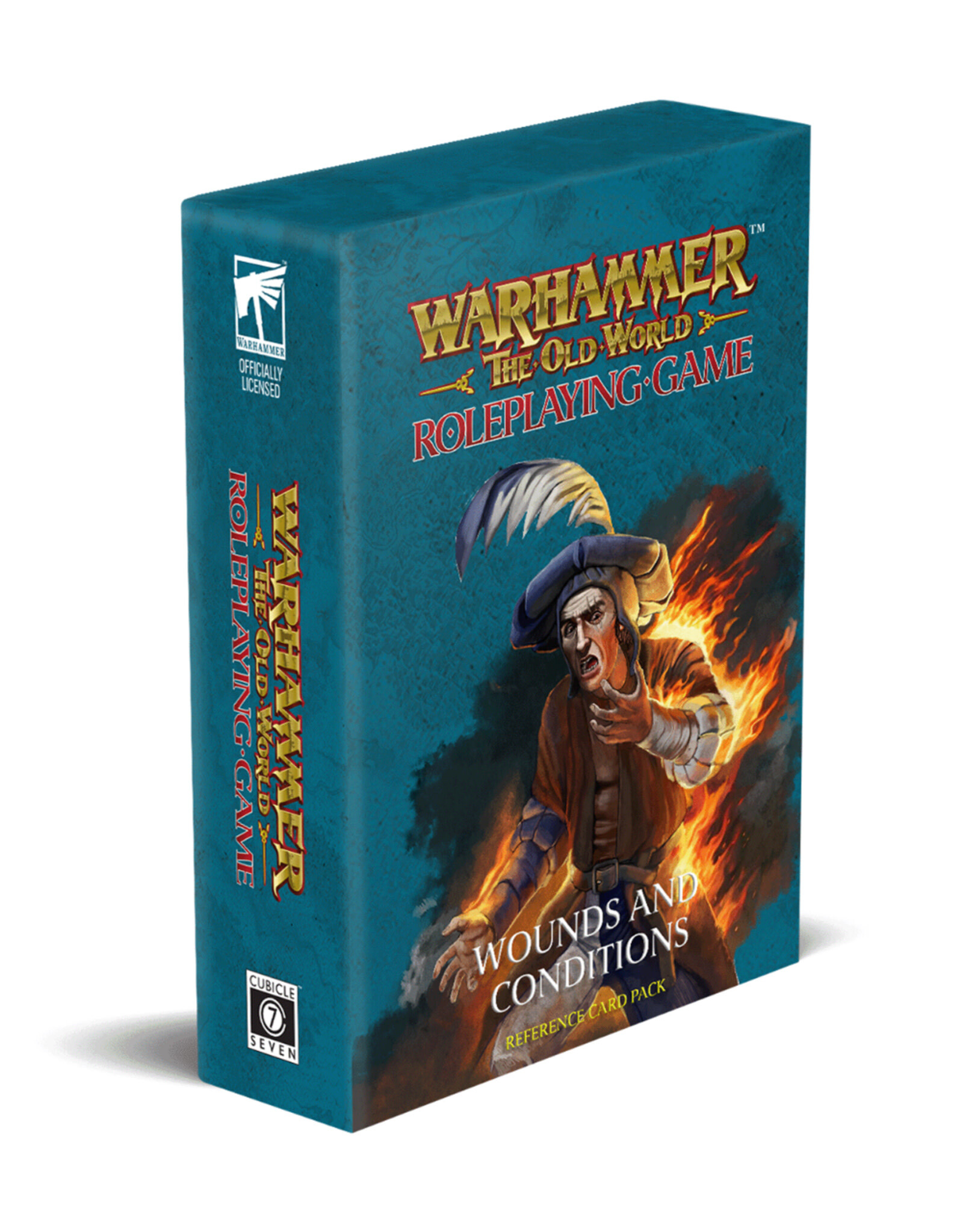 Cubicle 7 Entertainment Ltd. Warhammer The Old World Wounds and Conditions Card Deck PRE ORDER ARRIVES 4.15.2026