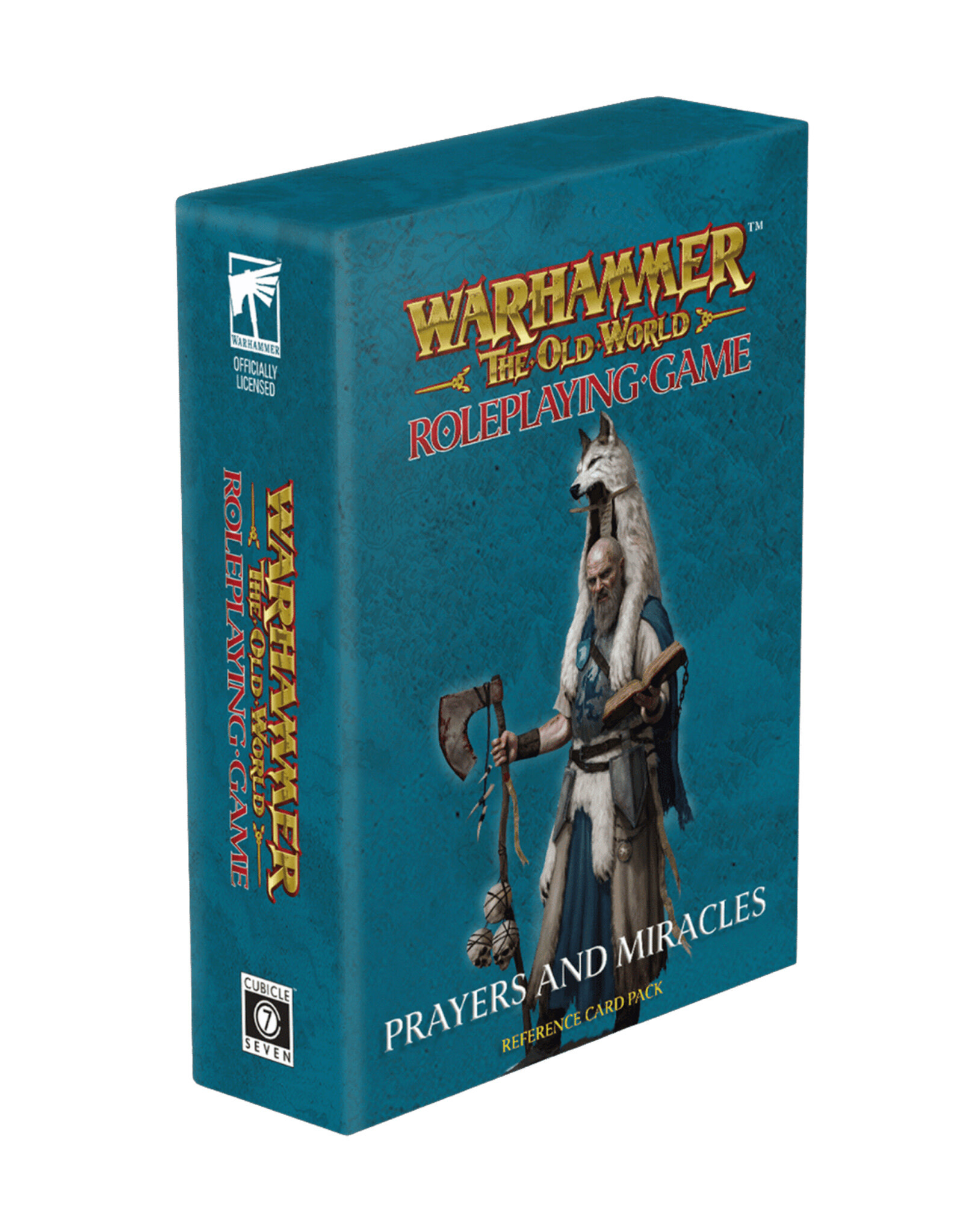 Cubicle 7 Entertainment Ltd. Warhammer The Old World RPG Prayers and Miracles Card Deck PRE ORDER ARRIVES 4.15.2026