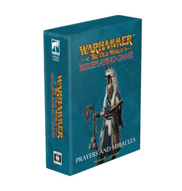 Cubicle 7 Entertainment Ltd. Warhammer The Old World RPG Prayers and Miracles Card Deck PRE ORDER ARRIVES 4.15.2026