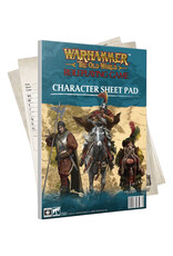Cubicle 7 Entertainment Ltd. Warhammer The Old World RPG Character Sheet Pad PRE ORDER ARRIVES 4.15.2026