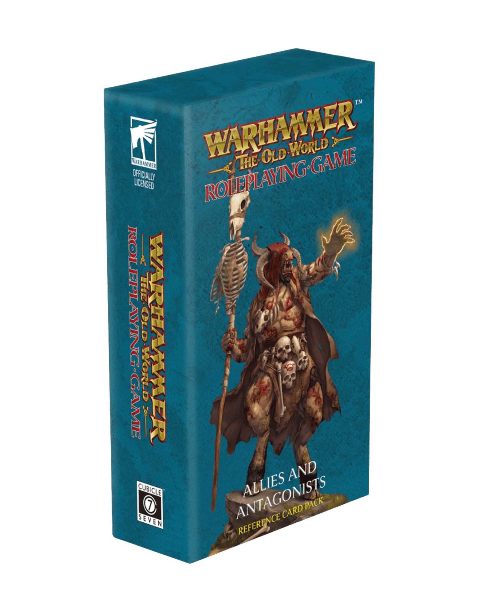 Cubicle 7 Entertainment Ltd. Warhammer The Old World RPG Allies & Antagonists Card Deck PRE ORDER ARRIVES 4.15.2026