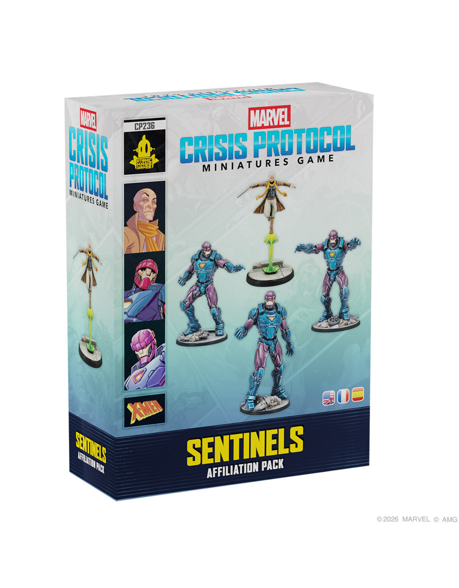 Marvel Crisis Protocol Marvel Crisis Protocol: Sentinels Affiliation Pack PRE ORDER ARRIVES 2.27.2026
