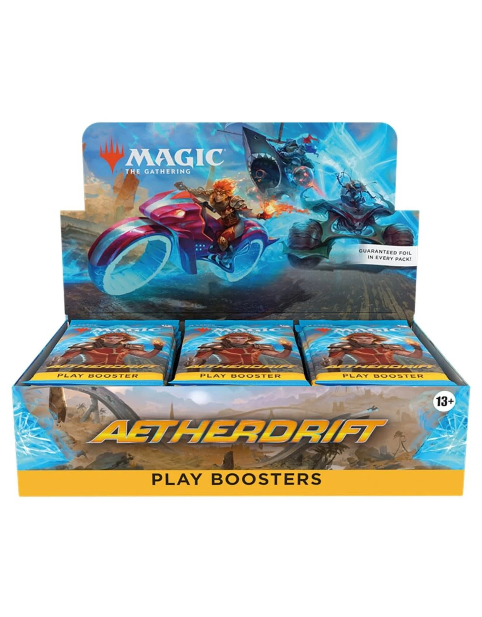Magic the Gathering CCG: Aetherdrift Play Booster Full Box