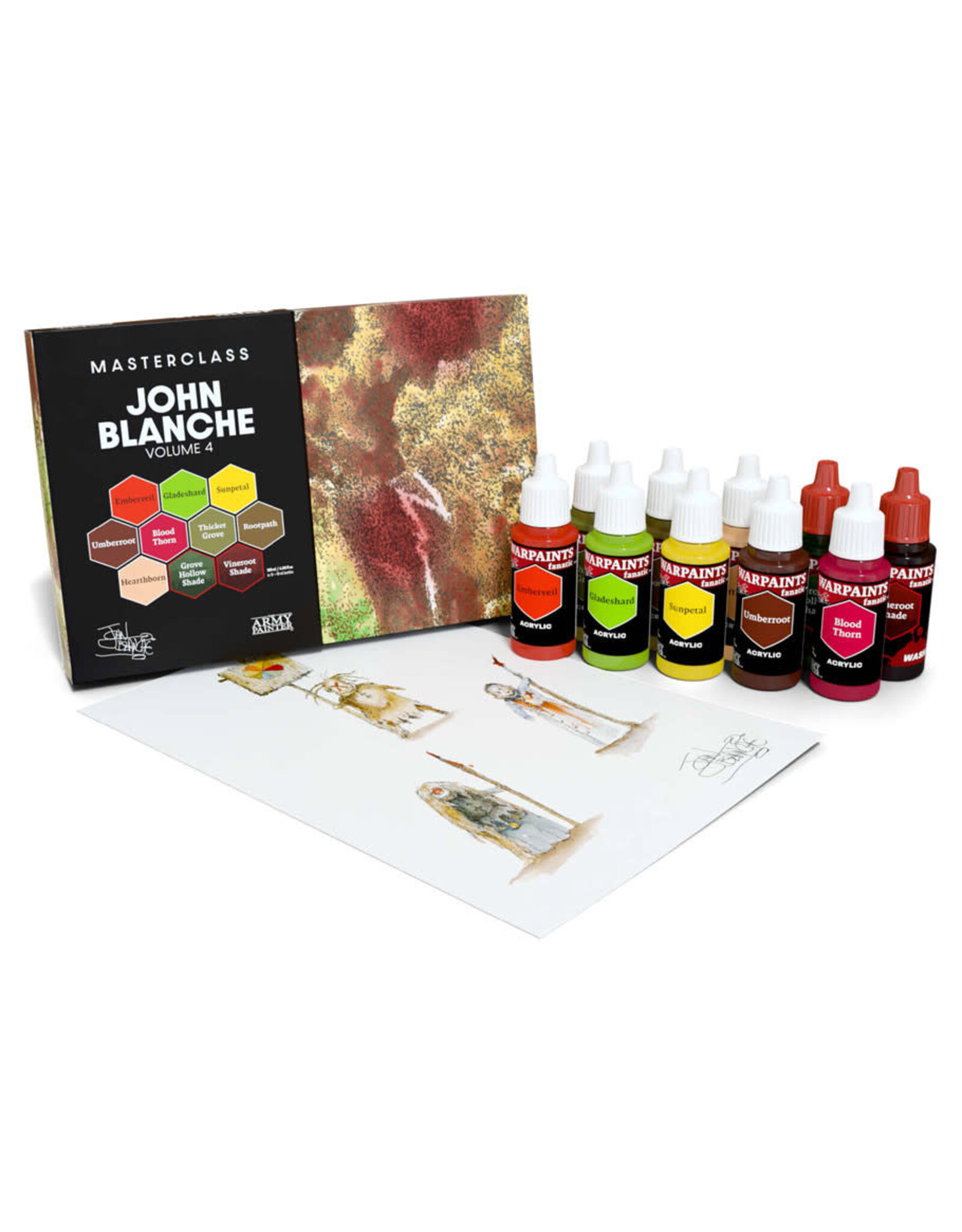 The Army Painter The Army Painter Masterclass John Blanche Paint Set Volume 4 PRE ORDER ARRIVES 2.21.2025